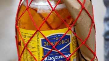 Жигулевское знаковое в авоське