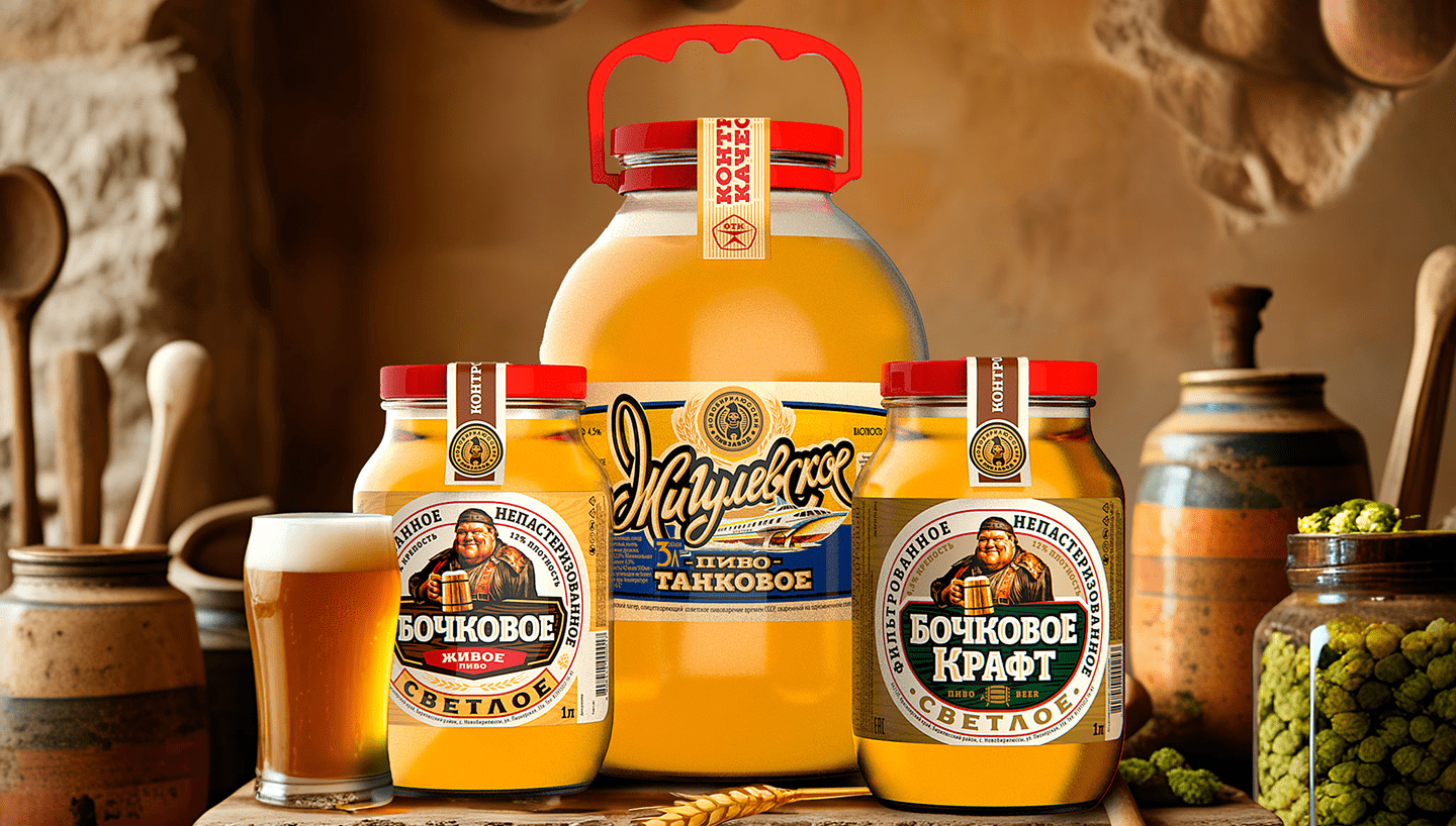 Новобирилюсское баночное пиво